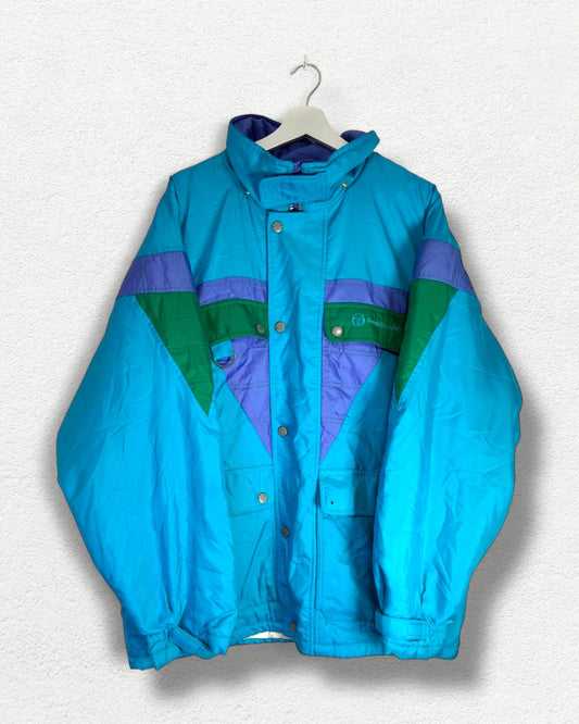 Sergio Tacchini Ski Jacket 90s Colorblock - XL