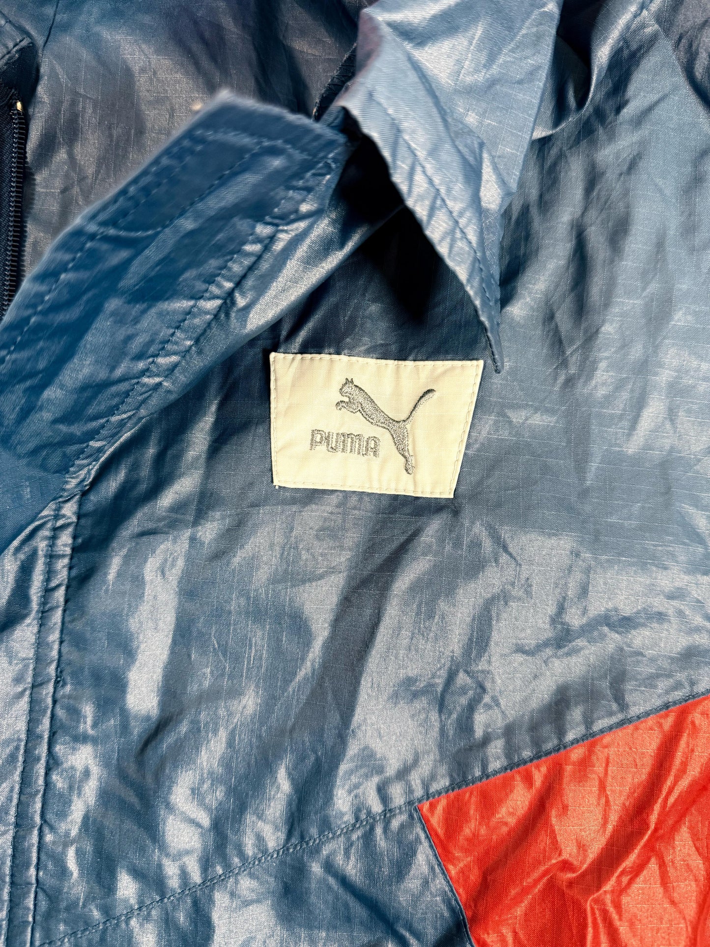 Puma Windbreaker – Rare Hoechst Sponsor Retro Jacket - L